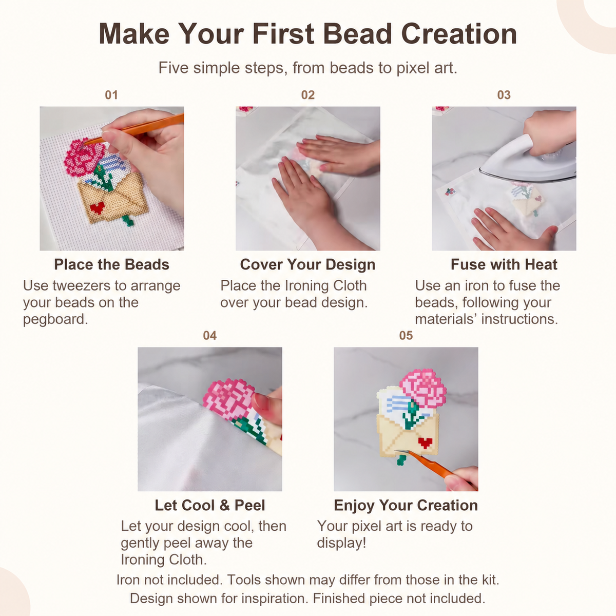 48-Color Mini Fuse Bead Starter Kit – 2.6mm
