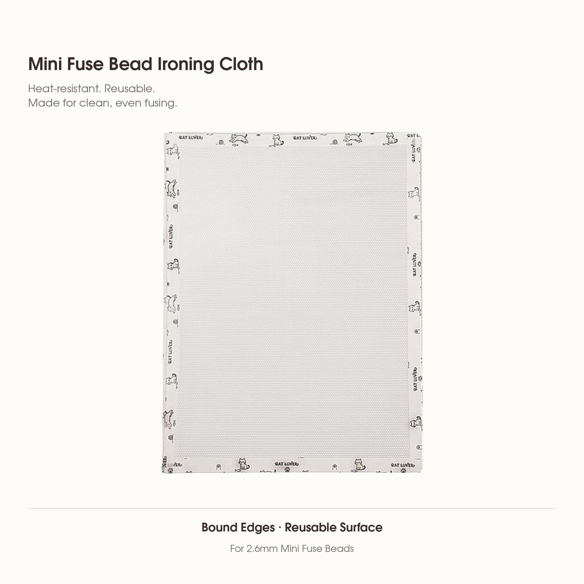 Mini Fuse Bead Ironing Cloth – 2.6mm