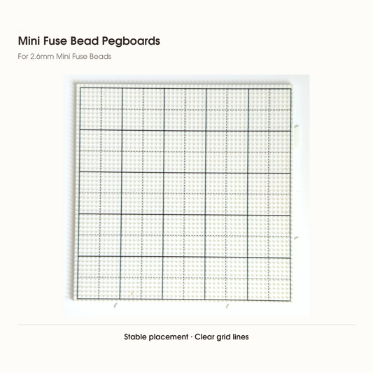 Mini Fuse Bead Pegboards – 2.6mm