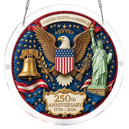 Glory of America Light Suncatcher-Acrylic Window Art