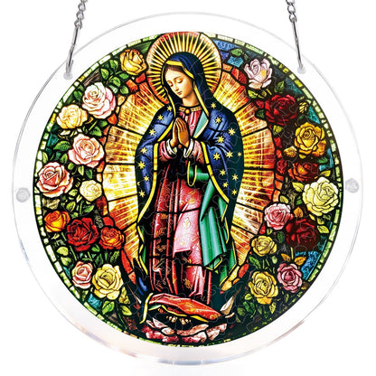 Light of Prayer Light Suncatcher-Acrylic Window Art