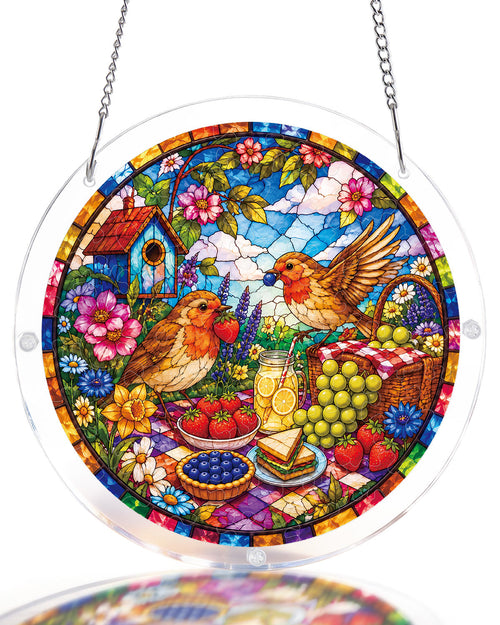 Country Harvest Light Suncatcher-Acrylic Window Art