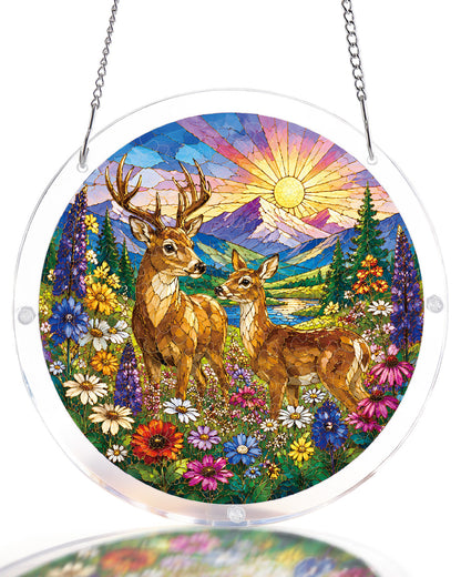 Meadow Sunrise Light Suncatcher-Acrylic Window Art