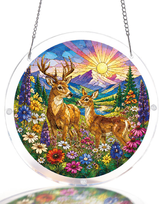 Meadow Sunrise Light Suncatcher-Acrylic Window Art