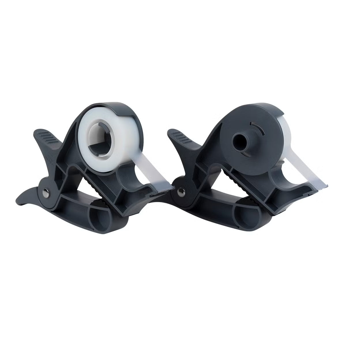 Tabletop Gift Wrapping Paper Holder with Built-In Tape Dispenser