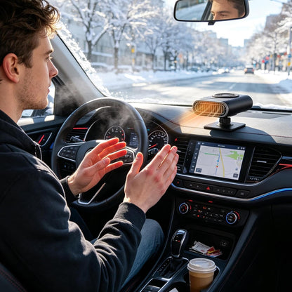 🚗Portable Car Heater & Windshield Defroster