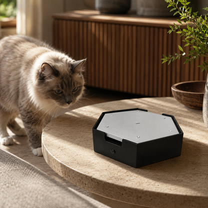 🐱 Interactive Dripping Water Cat Fountain & Toy – Rechargeable Pet Water Dispenser with Quiet Pump and Filtration System