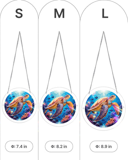 Starsea Turtle Light Suncatcher-Acrylic Window Art