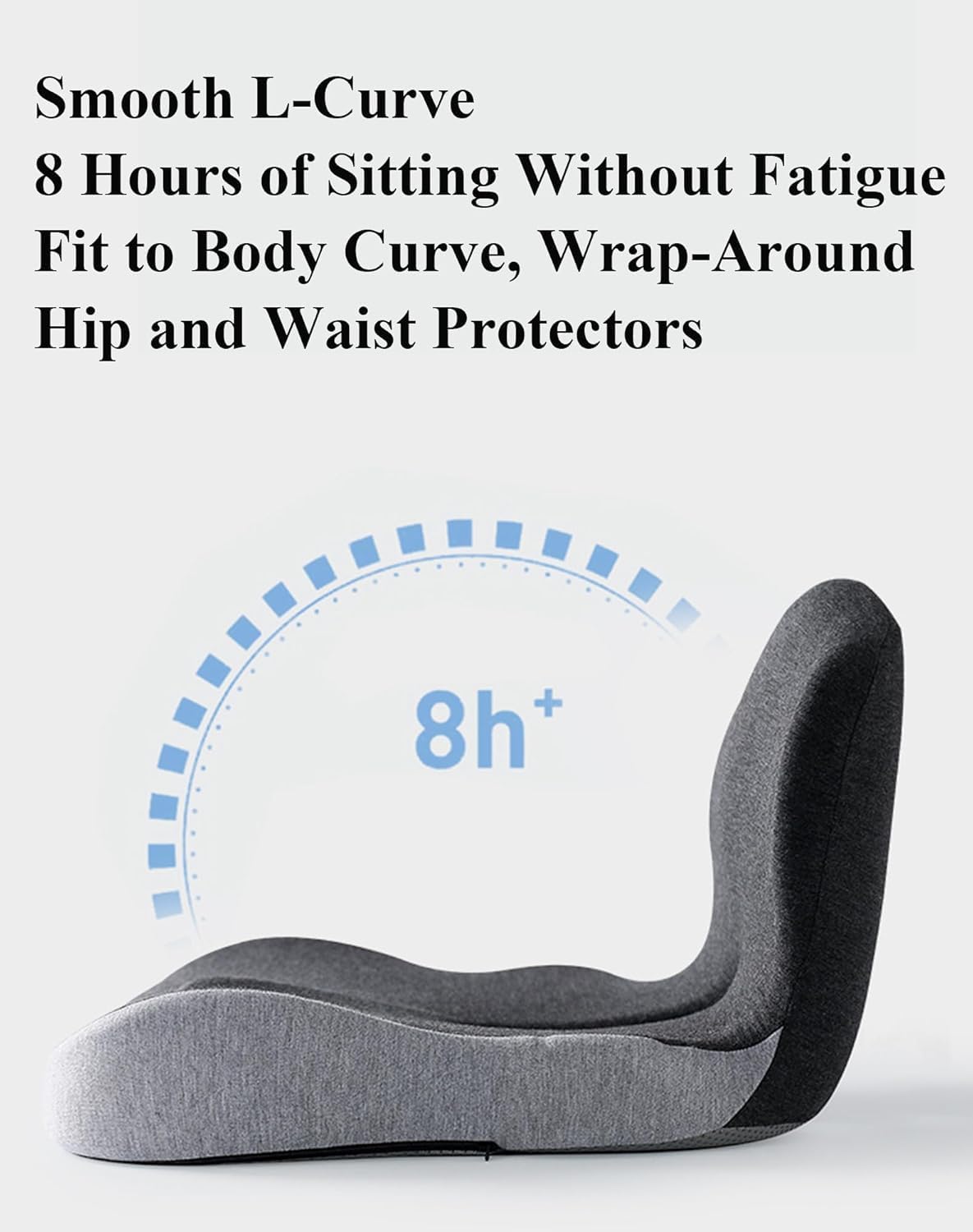Ergonomic Memory Foam Back and Seat Cushion
