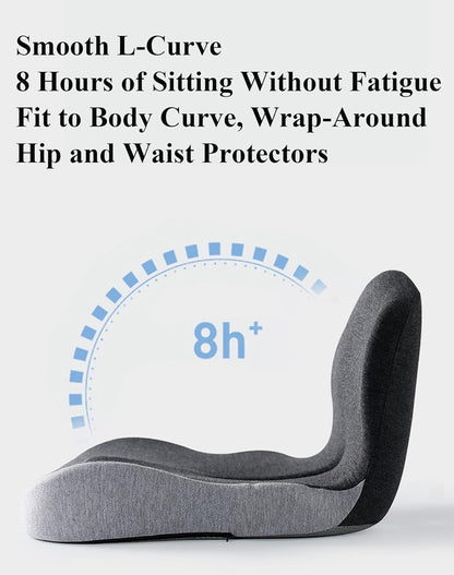 Ergonomic Memory Foam Back and Seat Cushion