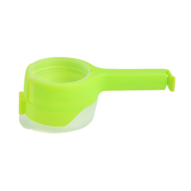 Reusable Food Bag Sealing Clips with Flip-Top Pouring Spout for Snacks, Cereal, Nuts and Pet Food