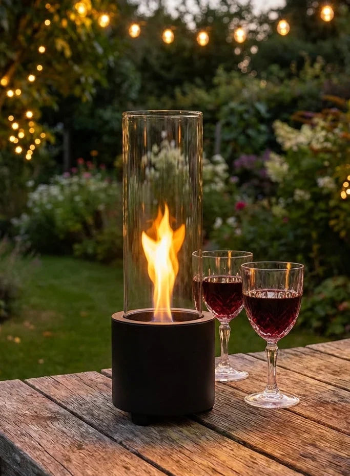 🔥Spiral Flame Tabletop Fire Pit