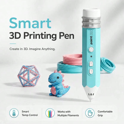 Rechargeable Low-Temperature 3D Printing Pen