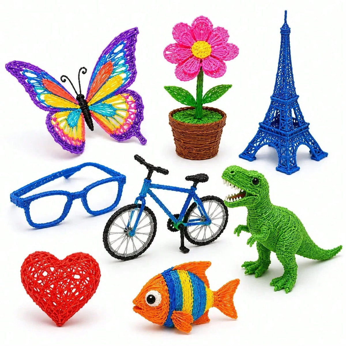 Rechargeable Low-Temperature 3D Printing Pen