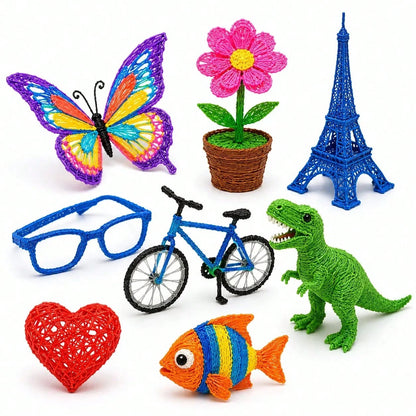 Rechargeable Low-Temperature 3D Printing Pen