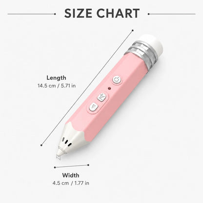 Rechargeable Low-Temperature 3D Printing Pen