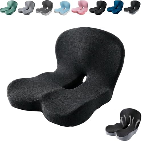 Ergonomic Memory Foam Back and Seat Cushion