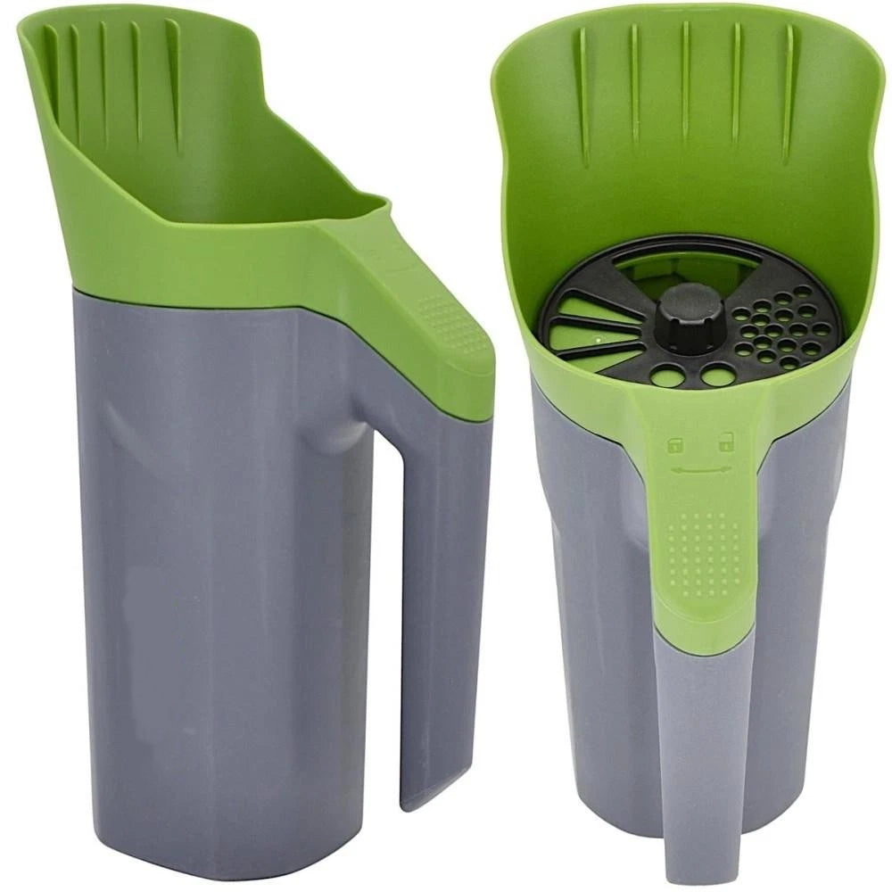 🌱Handheld Seed, Fertiliser & Salt Spreader 1L with Adjustable Flow Control