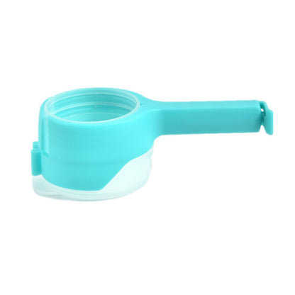 Reusable Food Bag Sealing Clips with Flip-Top Pouring Spout for Snacks, Cereal, Nuts and Pet Food