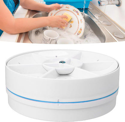 🧼 Portable Mini Dishwasher – USB Rechargeable & Timed Cleaning
