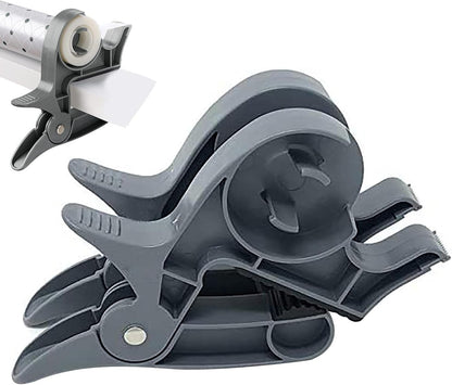 Tabletop Gift Wrapping Paper Holder with Built-In Tape Dispenser