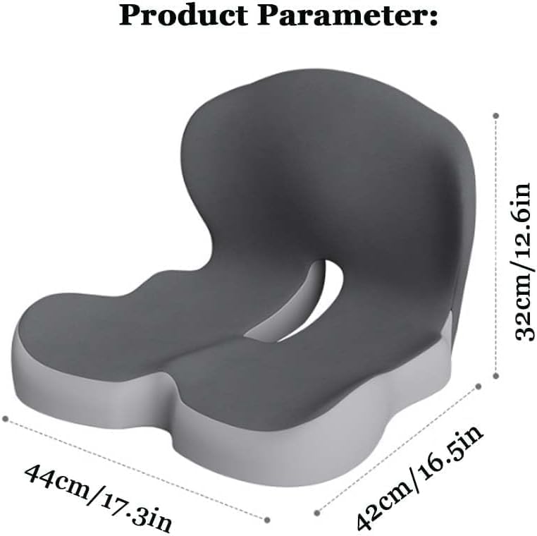 Ergonomic Memory Foam Back and Seat Cushion