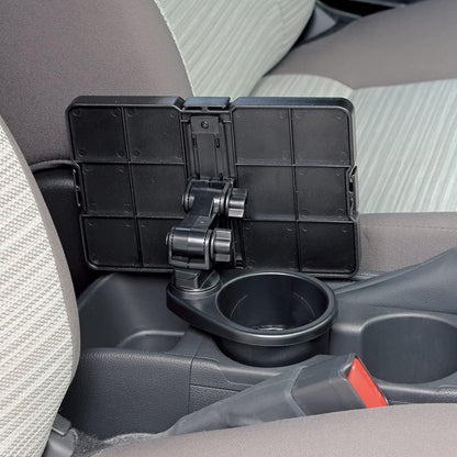 🚗 Multifunctional Car Cup Holder Tray Table – Foldable Food Tray & Adjustable Drink Holder