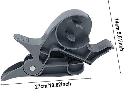 Tabletop Gift Wrapping Paper Holder with Built-In Tape Dispenser