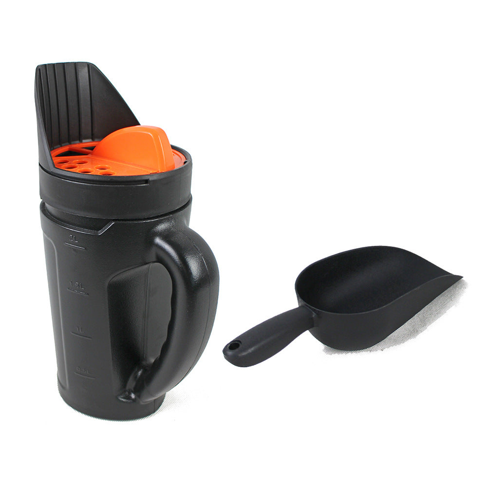 🌱Handheld Seed, Fertiliser & Salt Spreader 1L with Adjustable Flow Control