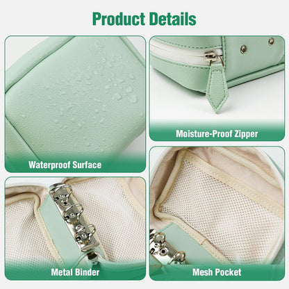 Travel Pill Organizer with Zipper Pouches