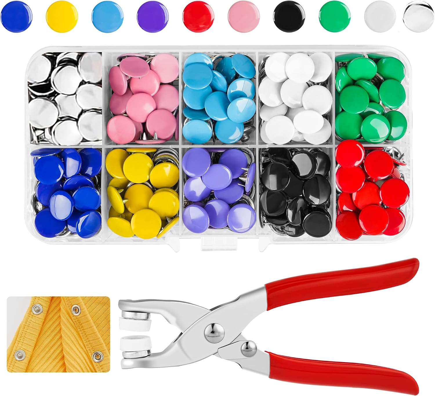 Colorful Solid 100 sets