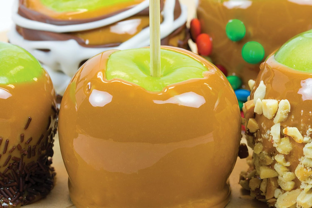 🍎🍫 Caramel & Chocolate Apple Dipping Party Set