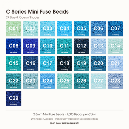 C Series Mini Fuse Bead Refills — 2.6mm | 1,000 per Color