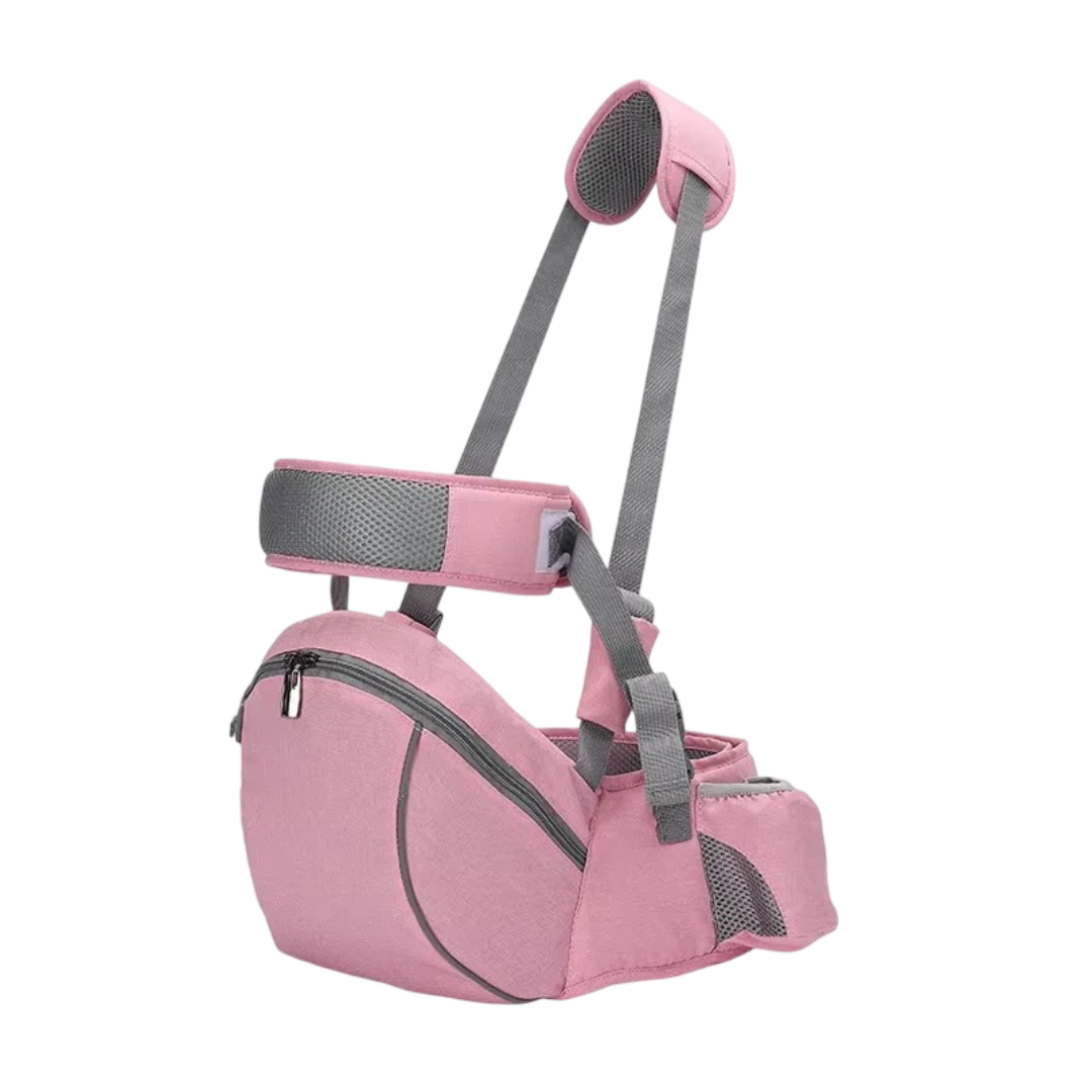 👶Ergonomic Baby Hip Seat Carrier – Adjustable Waist Belt, Padded Shoulder Strap & Storage Pockets 🍼