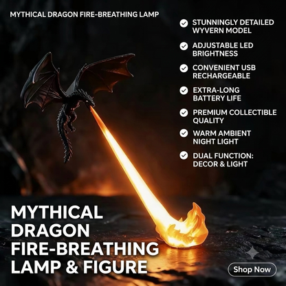 🔥Dragon Breath Flame Night Light Decor