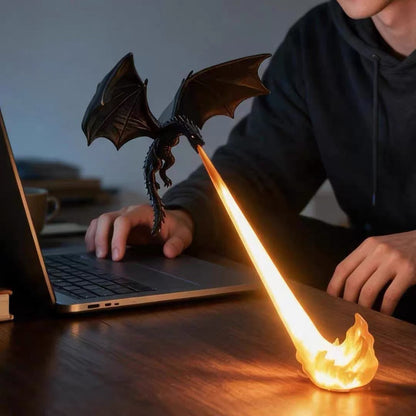 🔥Dragon Breath Flame Night Light Decor